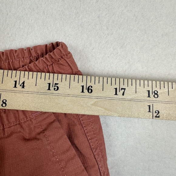 Vuori Red Athletic Shorts Elastic Waistband Lightweight - Picture 2 of 12